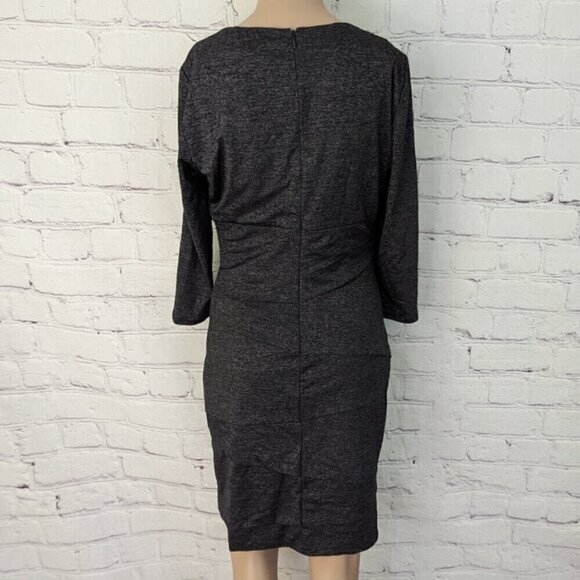 White House Black Market Dress Sheath Cocktail Midi 8 - Picture 2 of 5